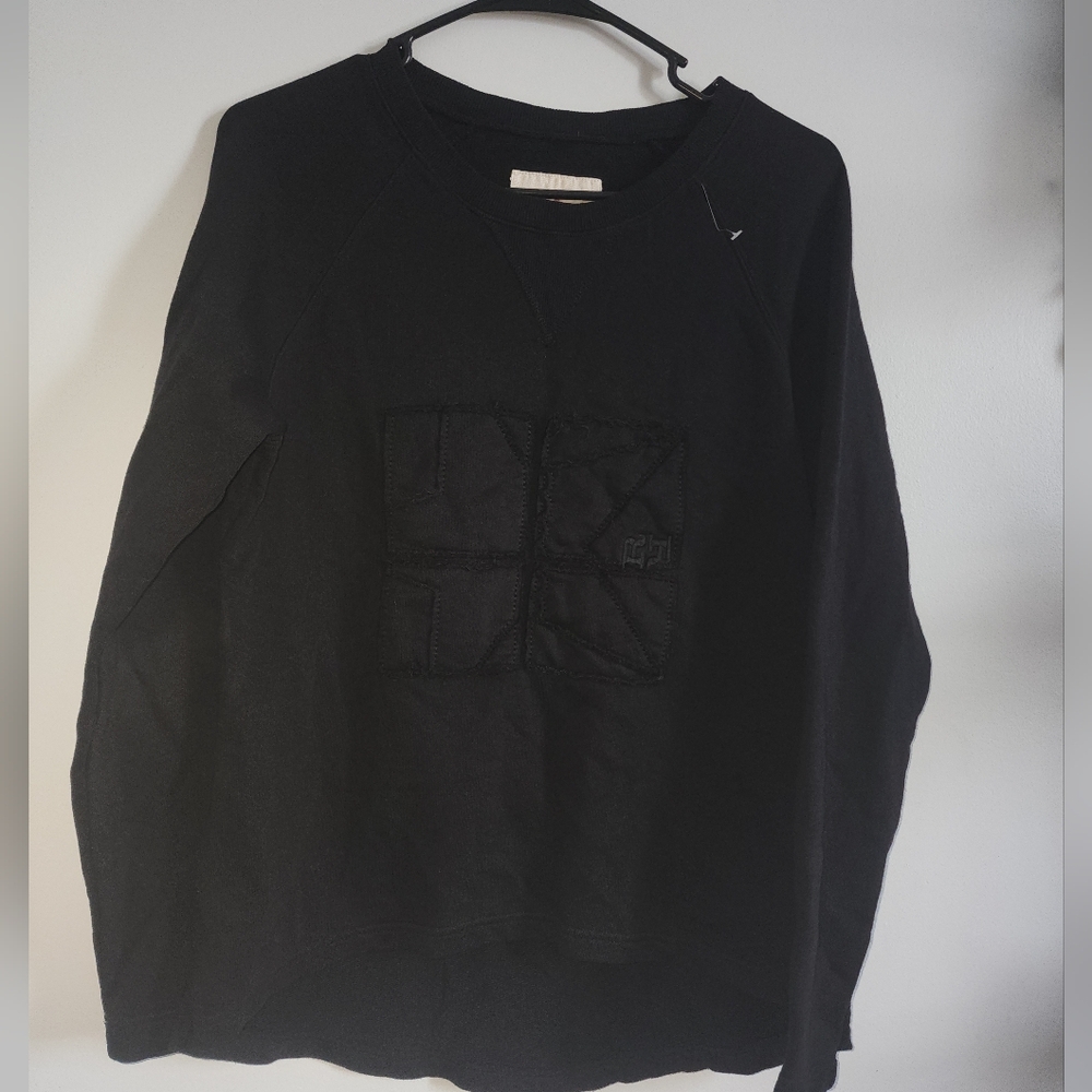 Riviera Black Long Sleeve Tee Matte Finish